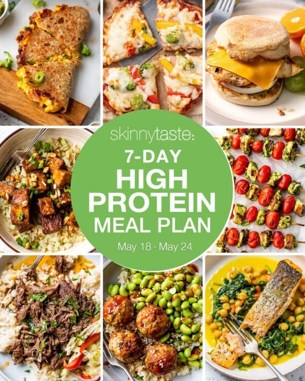 A Free 7-Day High-Protein Meal Plan with Macros and Shopping List