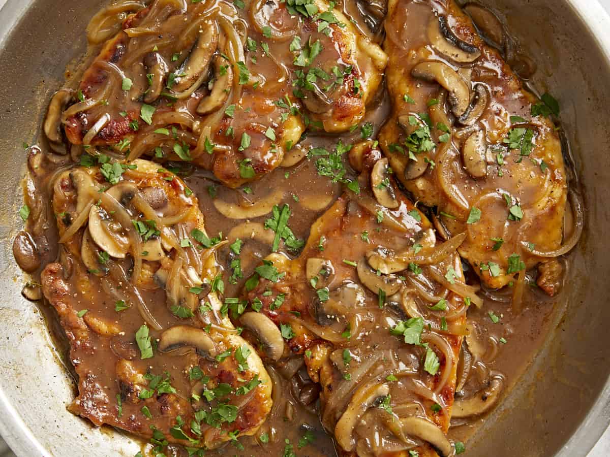 Budget-Friendly Chicken Marsala with Mushroom Pan Sauce