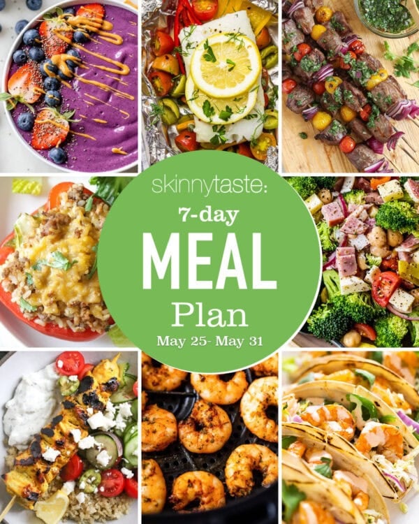 Free 7-Day Healthy Meal Plan: May 25–31