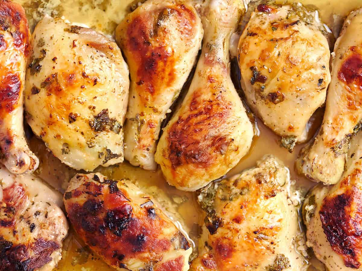 Greek Chicken with Yogurt-Lemon Marinade