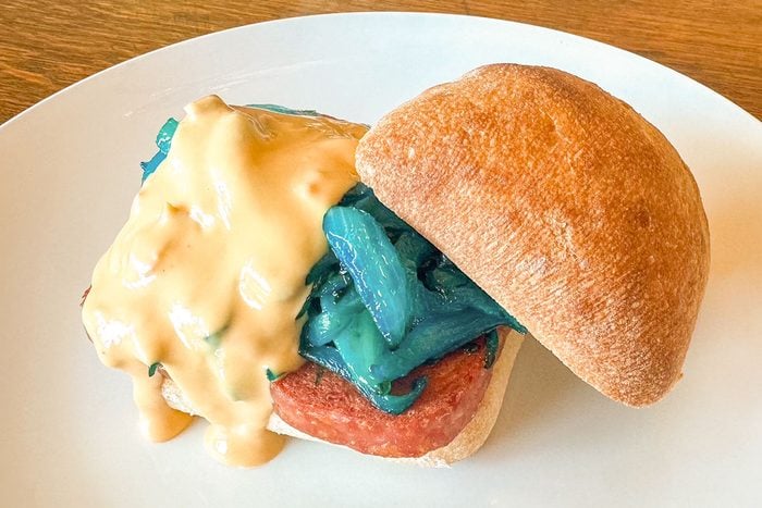 I Made Grogu's 'Flat Meat Fry' Sandwich — Blue Onions and All