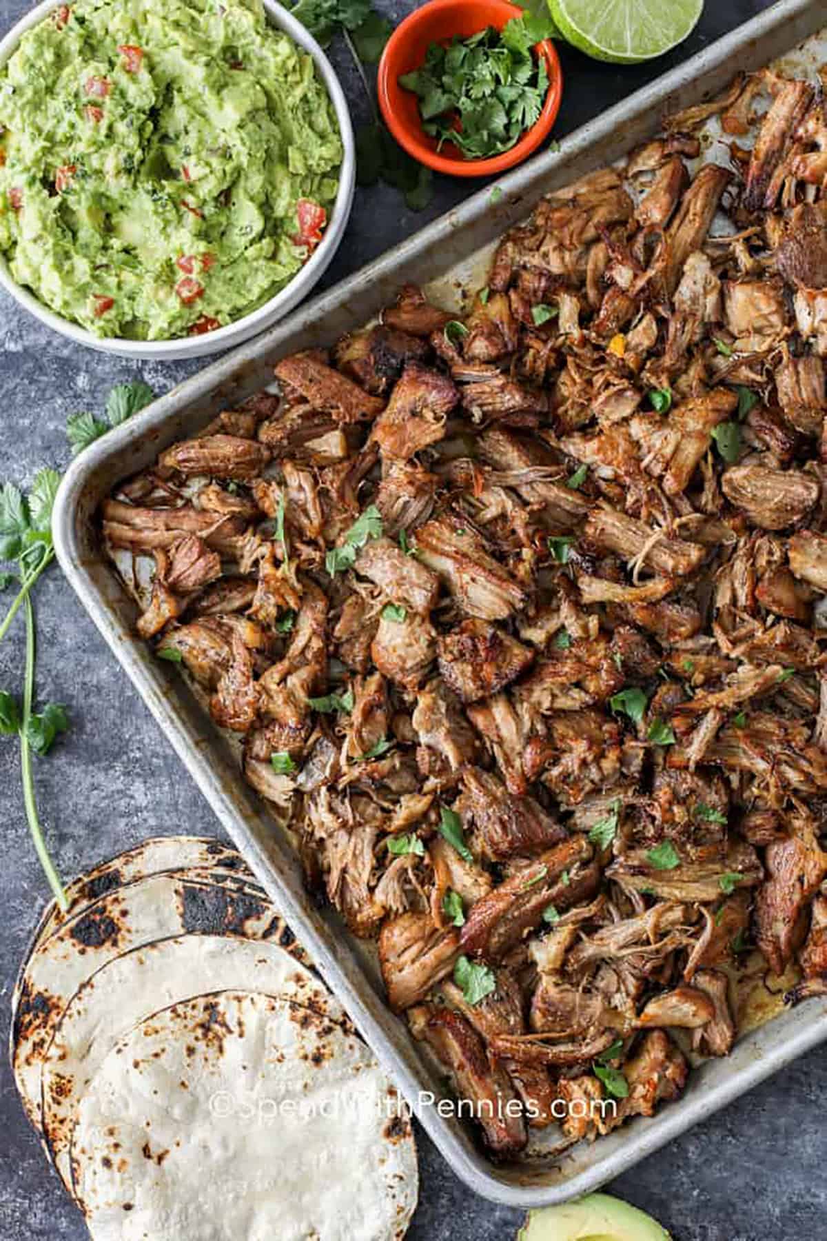 Slow Cooker Pork Carnitas with Crispy Broiled Edges